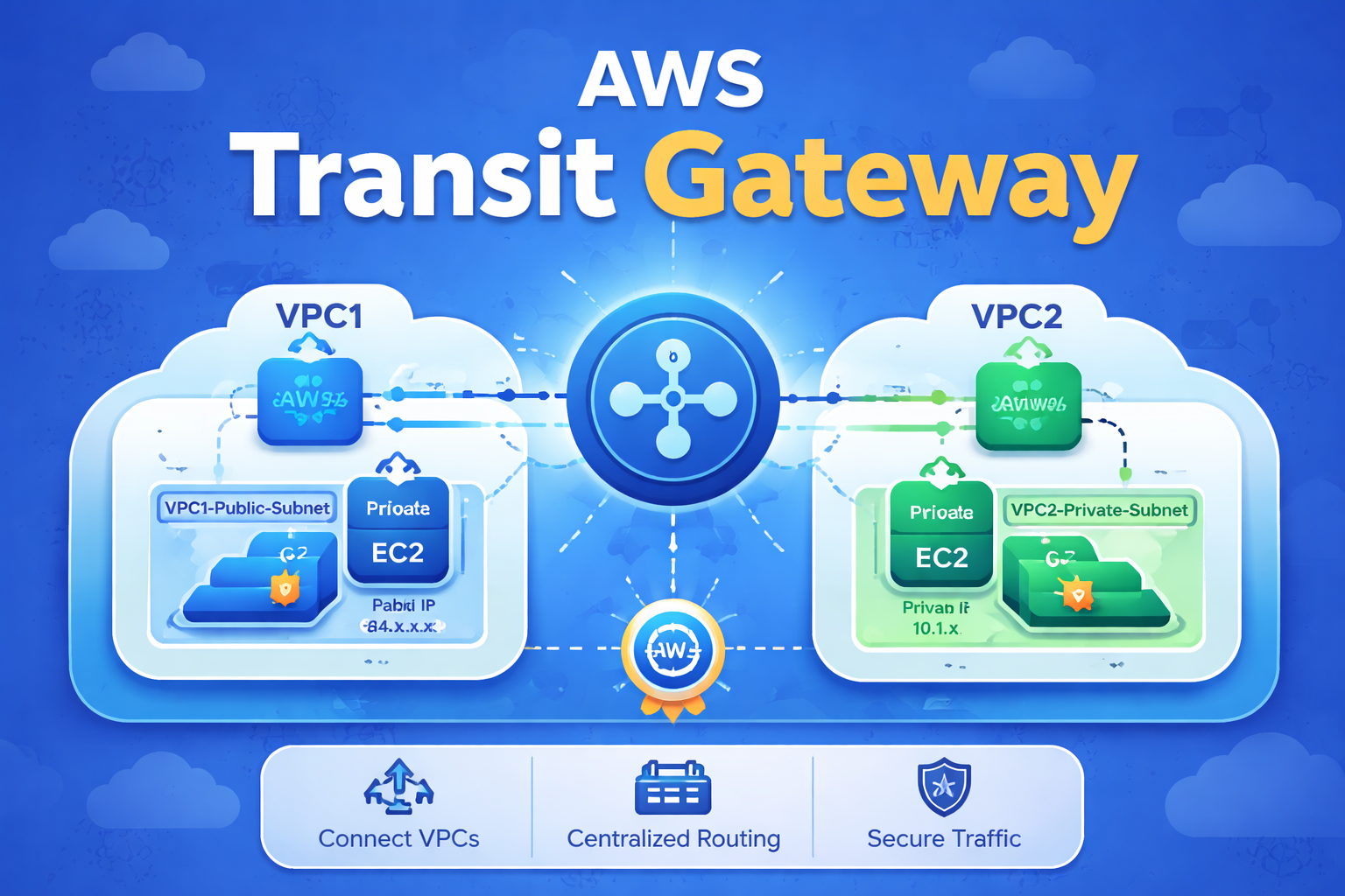 AWS Transit Gateway Diagram