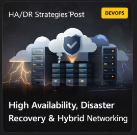 HA/DR Strategies Blog Post